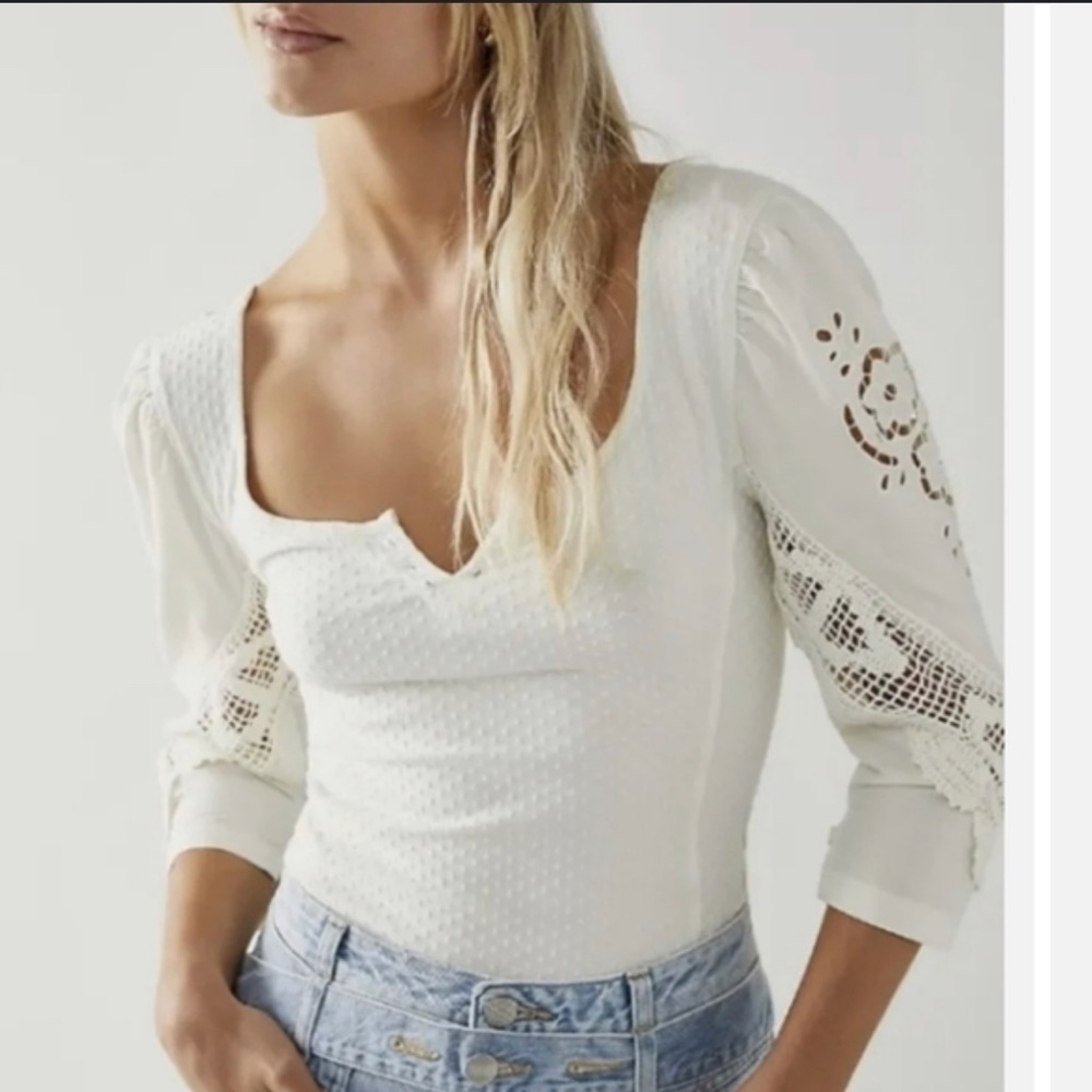 Free People Brunch Date Henley
